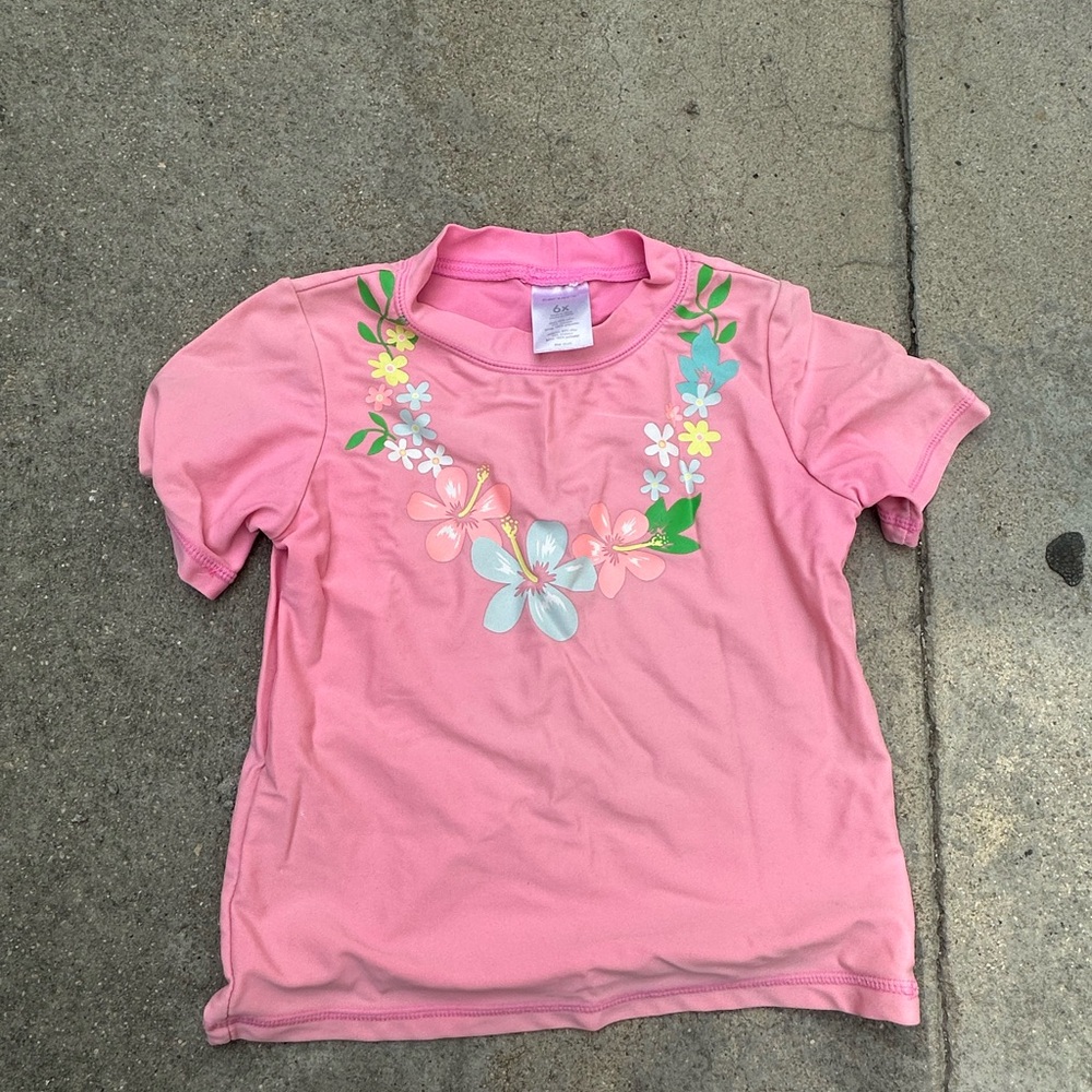 Carters kids swim shirt